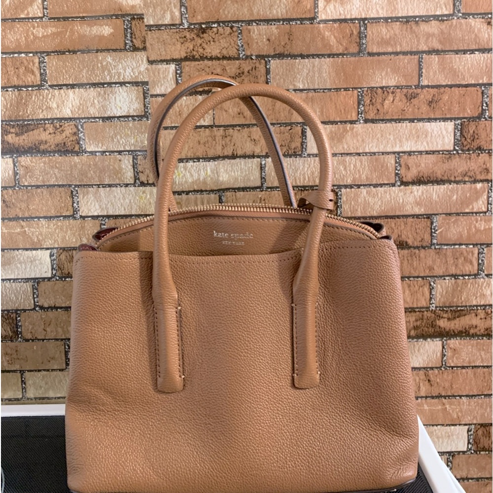 Brown kate spade purse